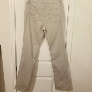 Riders by Lee Size 12L Khaki Jeans Straight Leg
